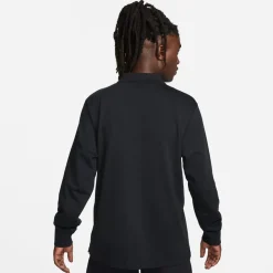 Polo Shirts*Nike Club Long Sleeve Knit Shirt in Black