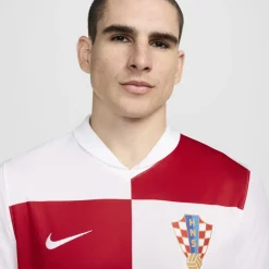 Football And Rugby Clothing*Nike Croatia Home Shirt 2024 Adults in White