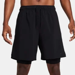 Fitness And Gym Shorts|Fitness And Gymwear*Nike Dri Fit Unlimited 2 In 1 Fitness Shorts in Black
