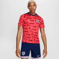 Football And Rugby Clothing*Nike England Academy Pro Pre Match Shirt 2024 Adults in Red