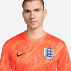 Football And Rugby Clothing*Nike England Goalkeeper Shirt 2024 Adults in Orange