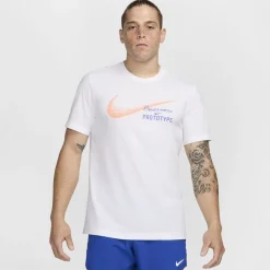 Fitness And Gym Tops*Nike Founders Ss T-Shirt in White