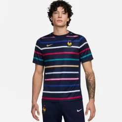 Football And Rugby Clothing*Nike France Academy Pro Home Pre Match Shirt 2024 Adults in Blue