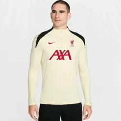Fitness And Gymwear*Nike Liverpool Strike Drill Top 2025 2026 Adults in Beige