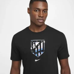 Football And Rugby Clothing*Nike M Nk Crest Tee in Black