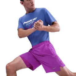 Fitness And Gym Shorts*Nike Mens Challenger 2 In 1 Running Shorts in Purple