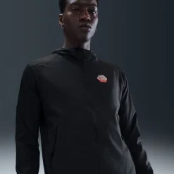 Tracksuits*Nike Mens City Run Jacket in Black