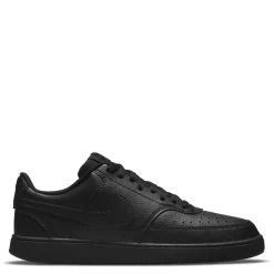 Trainers|Footwear*Nike Mens Court Vision Low Trainers in Black