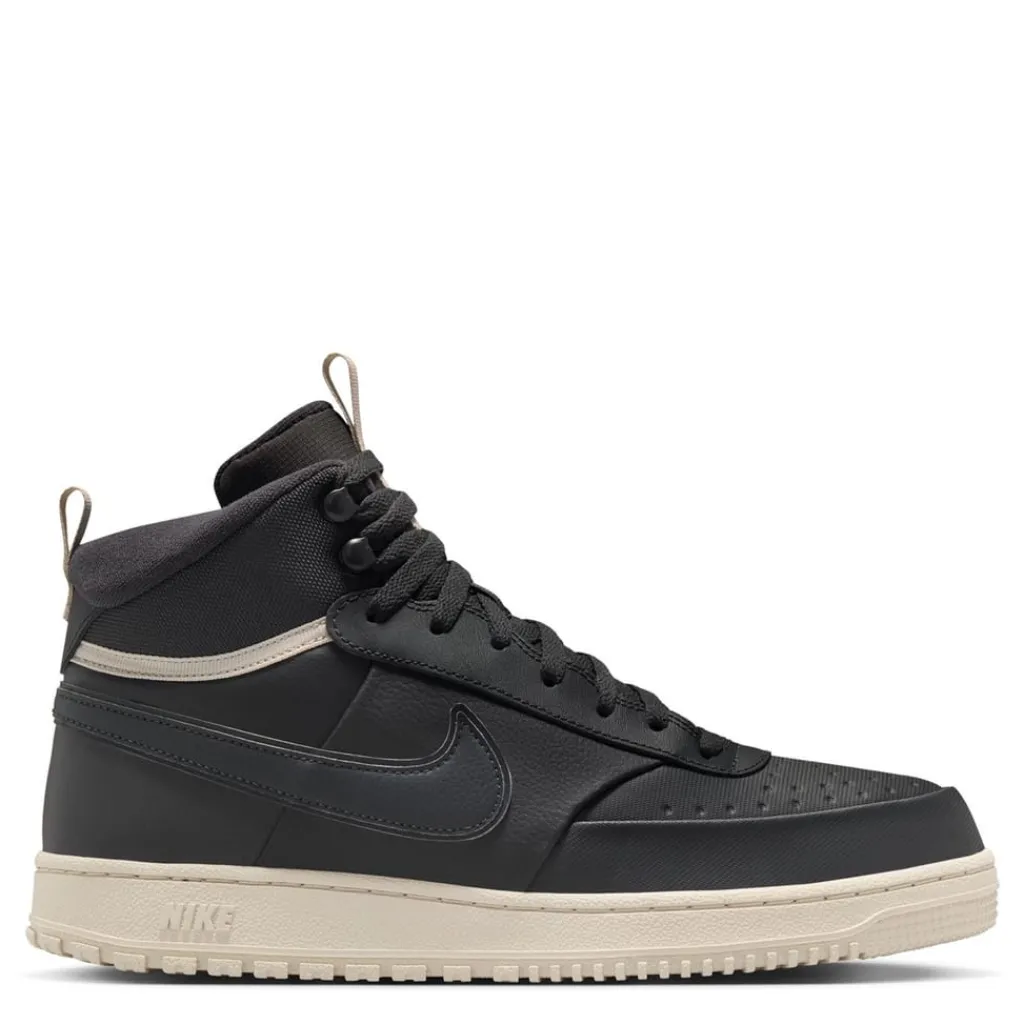 Boots*Nike Mens Court Vision Mid Winter Shoes in Grey