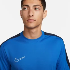 Football And Rugby Clothing*Nike Mens Dri Fit Academy Short Sleeve Football Top in Blue