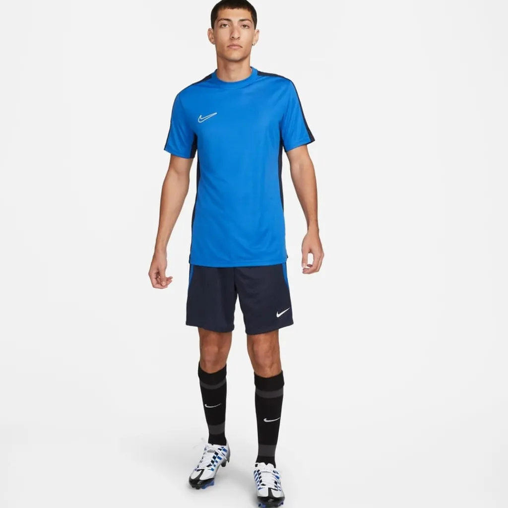 Football And Rugby Clothing*Nike Mens Dri Fit Academy Short Sleeve Football Top in Blue