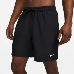 Fitness And Gym Shorts*Nike Mens Dri Fit Form 7 Unlined Versatile Shorts in Black
