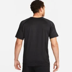 Fitness And Gymwear*Nike Mens Dri Fit Ready Short Sleeve Fitness Top in Black