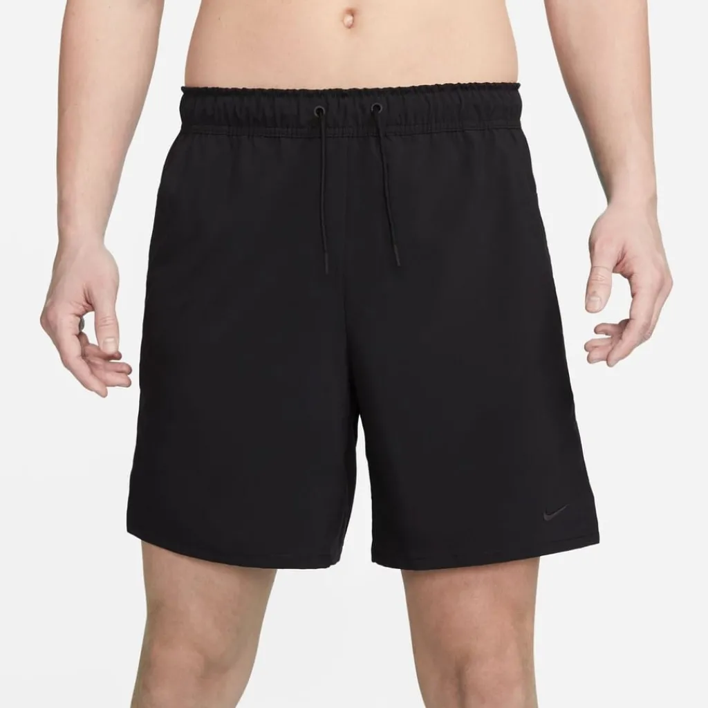 Fitness And Gym Shorts*Nike Mens Dri Fit Unlimited 7 Unlined Woven Fitness Shorts in Black