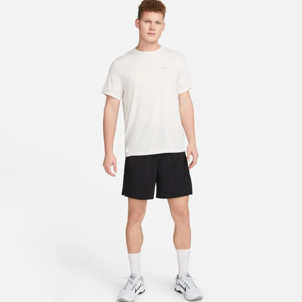 Fitness And Gym Shorts*Nike Mens Dri Fit Unlimited 7 Unlined Woven Fitness Shorts in Black
