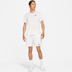 Fitness And Gym Tops|Fitness And Gymwear*Nike Mens Dri Fit Victory Tennis Top in White