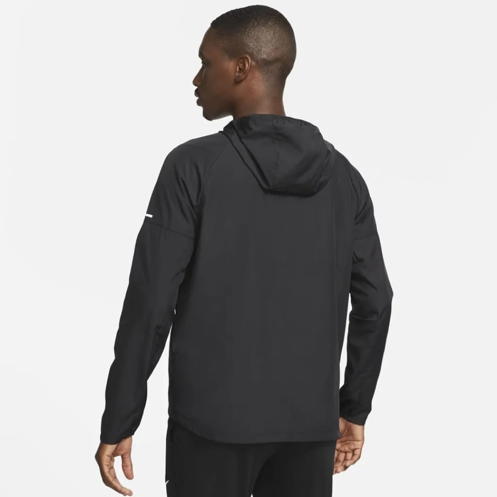 Coats And Jackets*Nike Mens Miler Repel Running Jacket in Black
