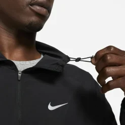 Coats And Jackets*Nike Mens Miler Repel Running Jacket in Black