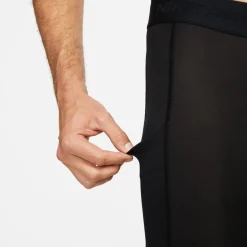 Fitness And Gym Pants*Nike Mens Pro Dri Fit Fitness Tights in Black