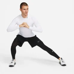 Fitness And Gym Pants*Nike Mens Pro Dri Fit Fitness Tights in Black