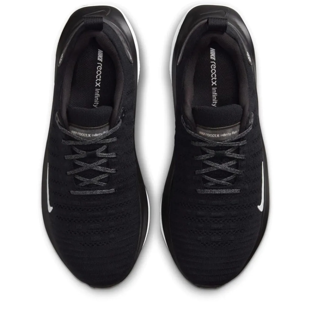 Fitness And Gym Footwear|Running Shoes*Nike Mens React Infinity Run Flyknit 4 Road Running Shoes in Black