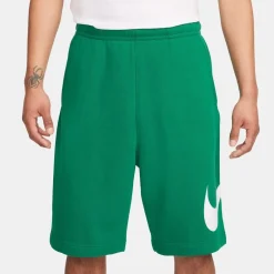 Shorts*Nike Mens Sportswear Club Graphic Shorts in Green