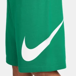 Shorts*Nike Mens Sportswear Club Graphic Shorts in Green