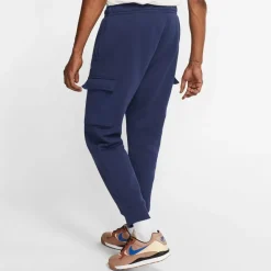 Trousers*Nike Mens Sportswear Club Fleece Cargo Pants in Blue