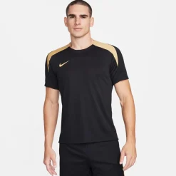 Football And Rugby Clothing*Nike Mens Strike Dri Fit Short Sleeve Global Football Top in Black