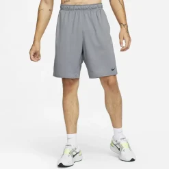 Fitness And Gym Shorts*Nike Mens Totality Dri Fit 9 Unlined Versatile Shorts in Grey