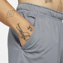 Fitness And Gym Shorts*Nike Mens Totality Dri Fit 9 Unlined Versatile Shorts in Grey