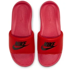 Slippers*Nike Mens Victori One Slide in Red