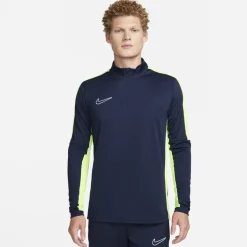 Fitness And Gym Tops*Nike Mock Neck Regular Fit Athletic Top in Blue