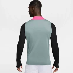 Fitness And Gym Tops*Nike Mock Neck Slim Fit Athletic Top in Grey