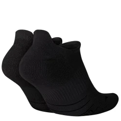 Underwear And Socks*Nike Multiplier Running No Show Socks (2 Pairs) in Black