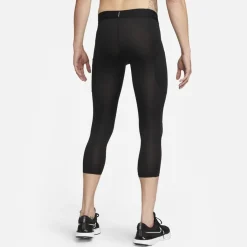 Fitness And Gym Pants*Nike Np Df 3qt Tight in Black