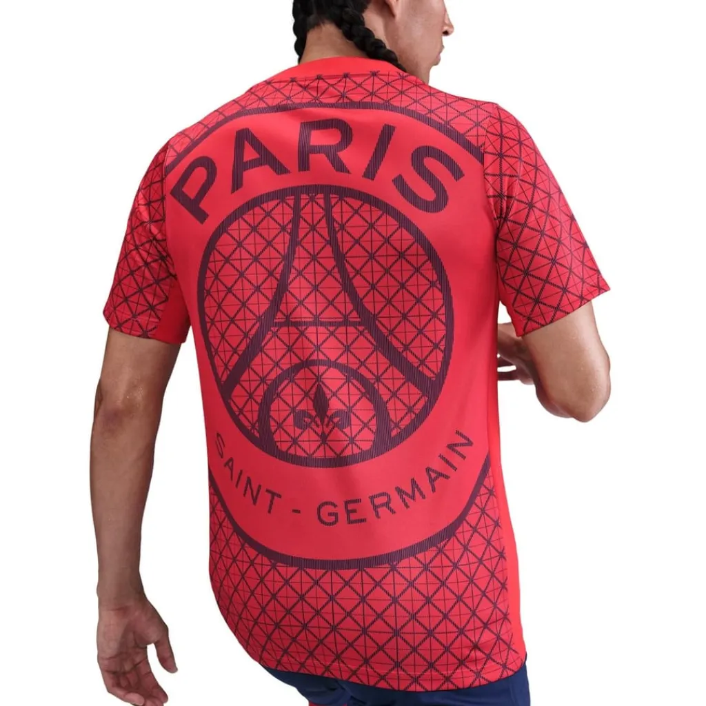 Football And Rugby Clothing*Nike Paris Saint Germain Pre Match Away Shirt 2025 2026 Adults in Red