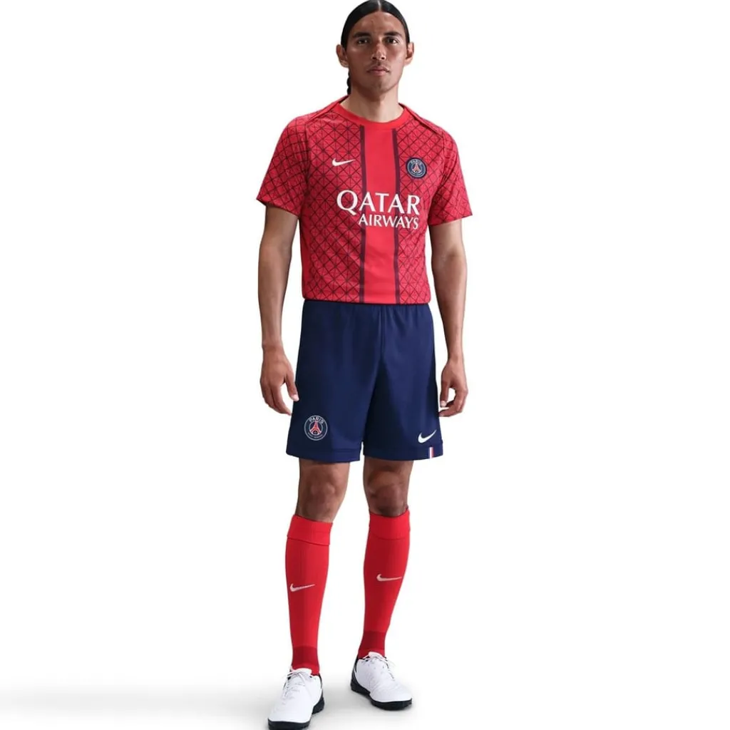 Football And Rugby Clothing*Nike Paris Saint Germain Pre Match Away Shirt 2025 2026 Adults in Red