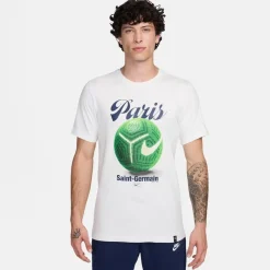 Football And Rugby Clothing*Nike Paris Saint Germain Home Field T-Shirt Adults in White