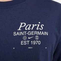 Football And Rugby Clothing*Nike Paris Saint Germain Max90 T-Shirt Adults in Blue
