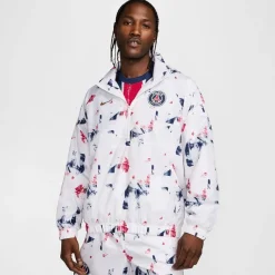Tracksuits*Nike Paris Saint Germain Anorak Jacket Adults in White