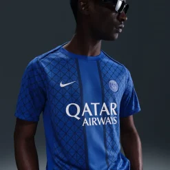 Football And Rugby Clothing*Nike Paris Saint Germain Pre Match Home Shirt 2025 2026 Adults in Red