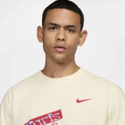 Football And Rugby Clothing*Nike Paris Saint Germain Max90 T-Shirt Adults in Beige