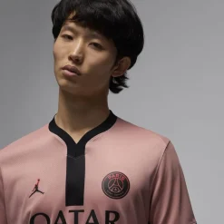 Football And Rugby Clothing*Nike Paris Saint Germain Third Shirt 2024 2025 Adults in Pink