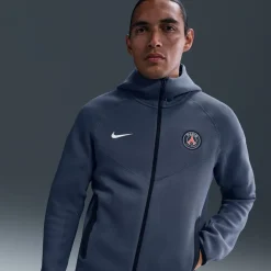 Tracksuits*Nike Psg Tech Jacket 2025 2026 Adults in Blue