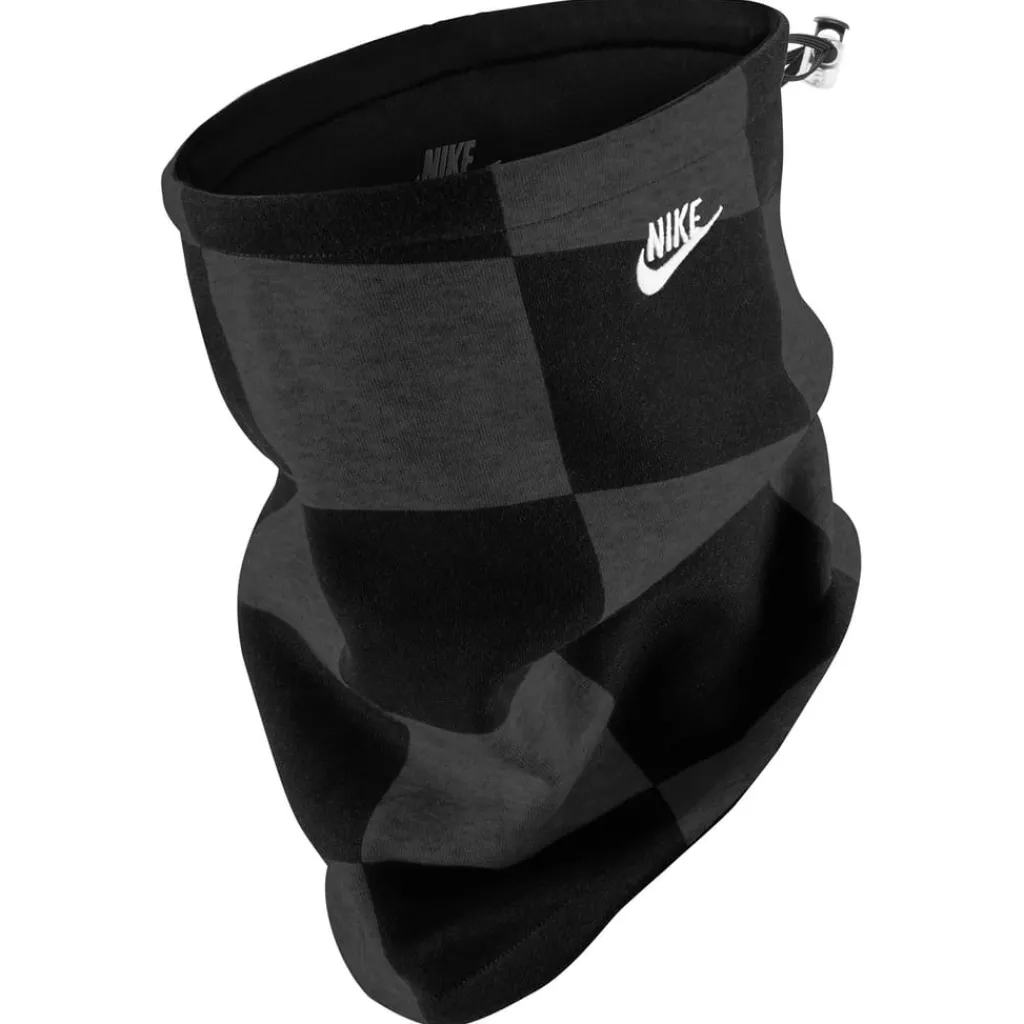 Gloves-Scarves-Umbrellas*Nike Reversible Club Fleece Printed Neckwarmer in Black