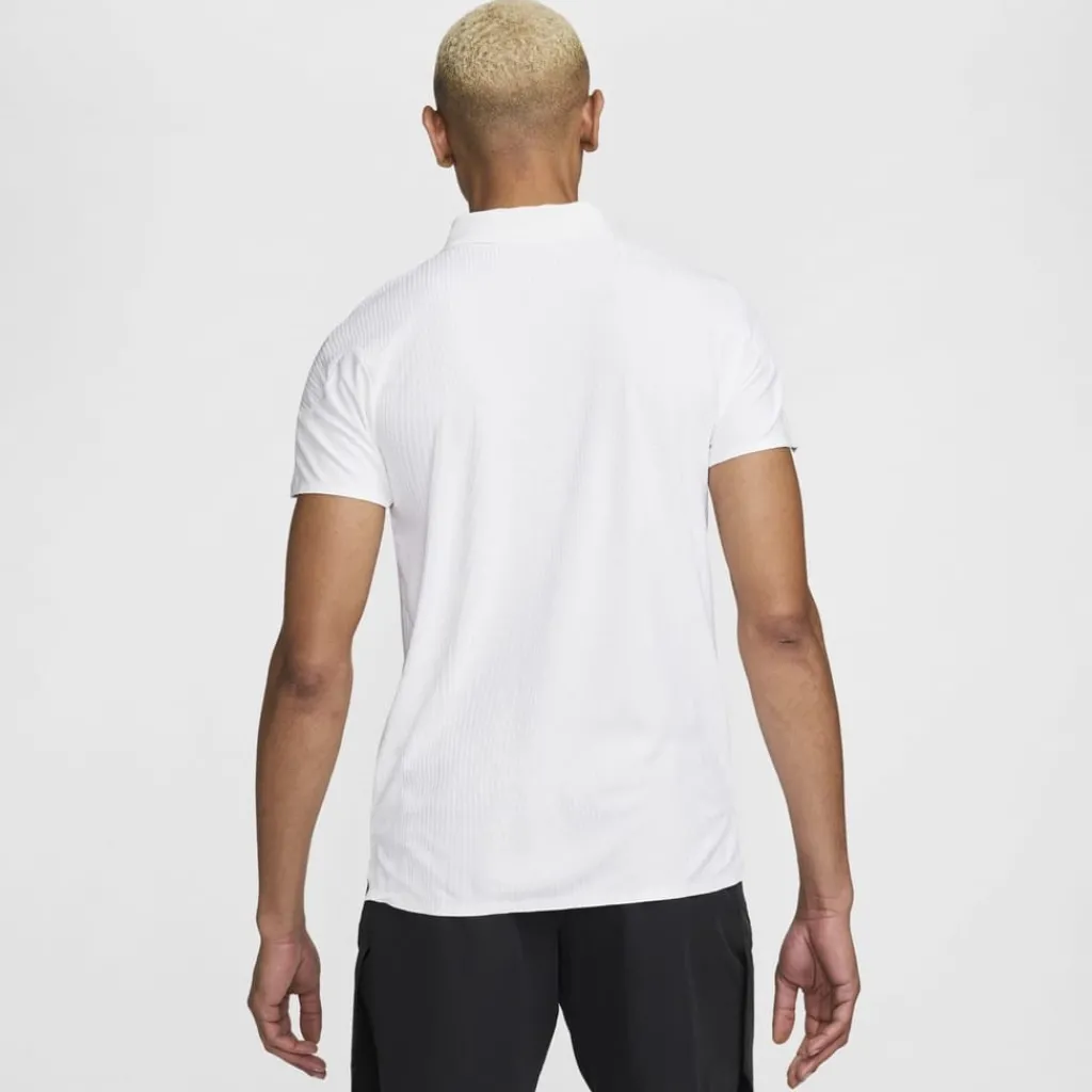 Polo Shirts*Nike Slam Dri Fit Adv Regular Fit Tennis Shirt in White