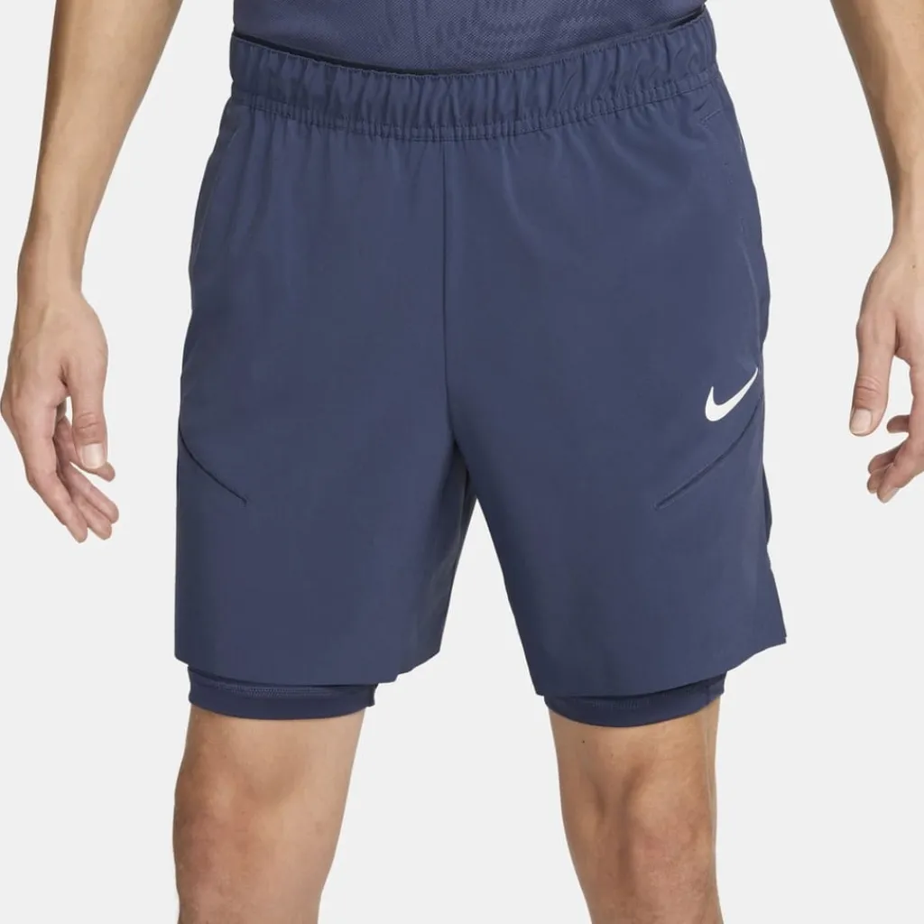 Fitness And Gym Shorts*Nike Slam Dri Fit Tennis Shorts in Blue