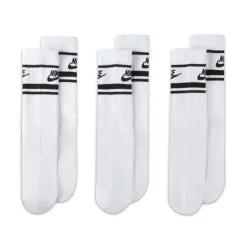 Underwear And Socks*Nike Sportswear Dri Fit Everyday Essential Crew Socks (3 Pairs) in White