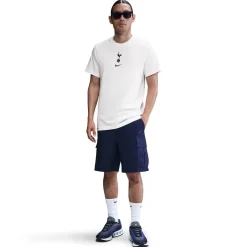 Football And Rugby Clothing*Nike Tottenham Hotspur Fc Crest T-Shirt Adults in White